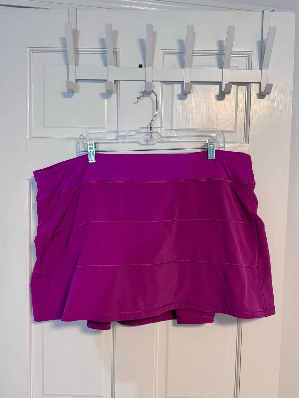lululemon athletica | Pace Rival Mid-Rise Skirt, Long, Vivid Plum, Size 20 - EUC